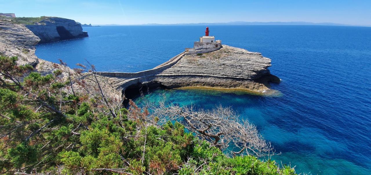 Bel Appartement Dans Hameau Calme Bonifacio  Bagian luar foto